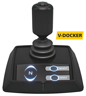 полное управление лодкой с помощью одной руки Vetus V-DOCKER джойстик